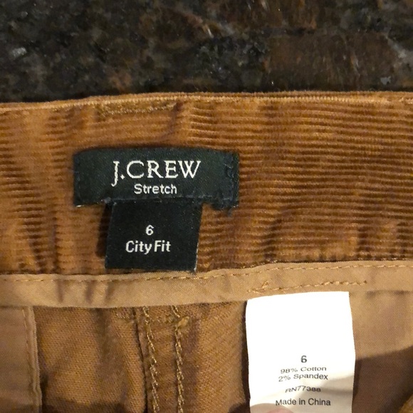 J.Crew corduroy shorts—size 6 - Picture 2 of 4